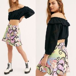 NWT Free People sugar and spice skirt